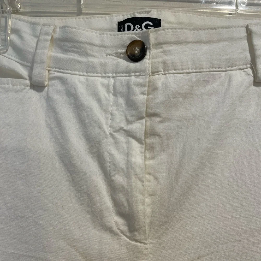Vintage D&G White Pants Size 28 - Picture 3 of 4